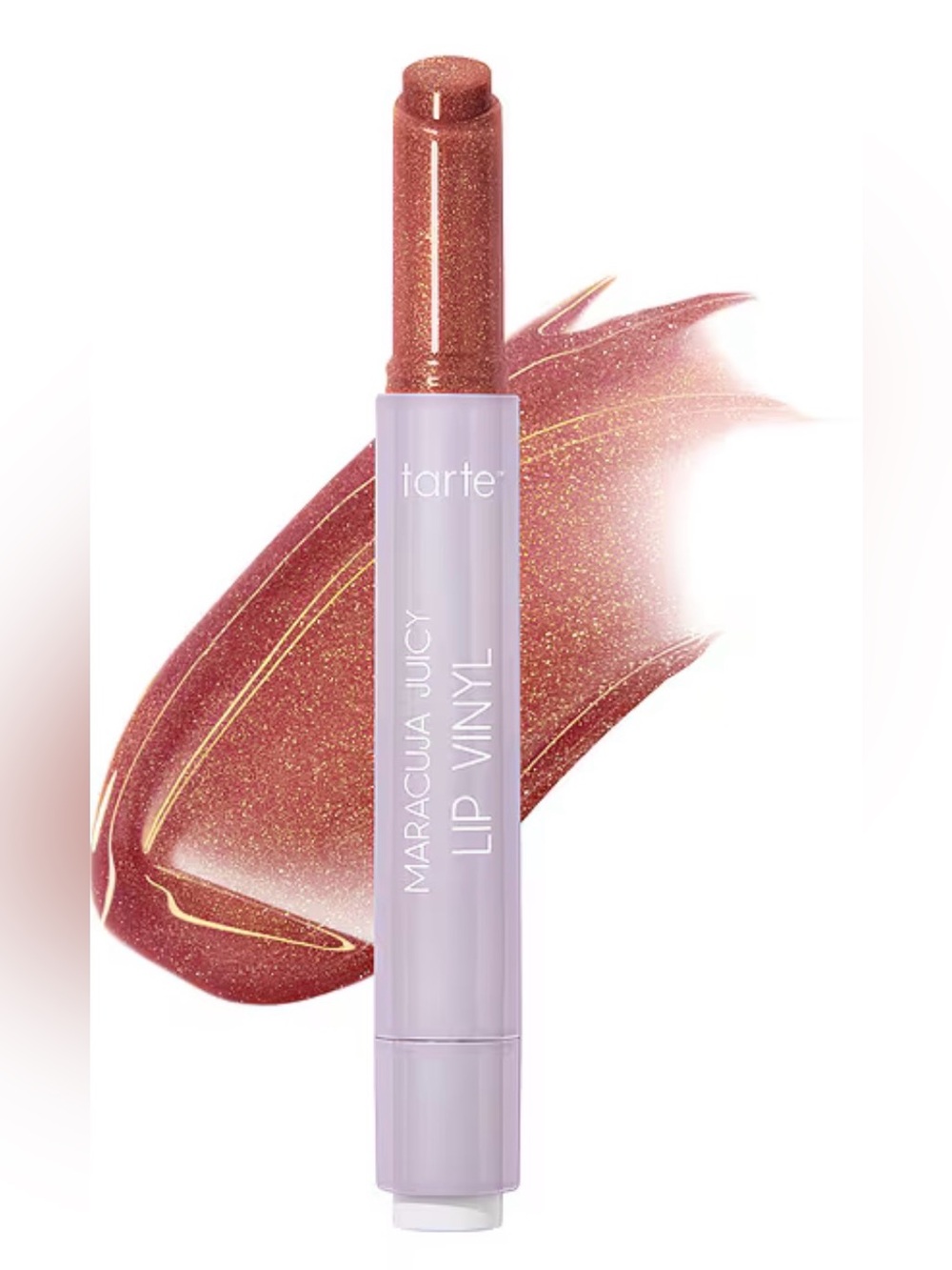tarte Maracuja Juicy Lip Vinyl — shimmering cinnamon spice - new in box